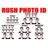 RUSH PHOTO ID (1x1, 2x2 & PASSPORT SIZE)