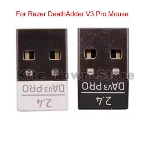 USB Receiver USB Dongle Adapter Replacement for Razer DeathAdder V3 Pro Wireless Gaming Mouse