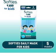 masker softies daily mask 30 sheets - daily kids 5's polos