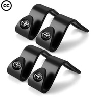 CC 2/4pcs TOYOTA HONDA Car Rear Car Hooks Cute Cartoon Car Hooks Universal Car Hooks Car Styling Kit