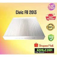 Ashleigh Honda Civic F B 2013 Cabin air filter car aircon parts for evaporator cooling coil