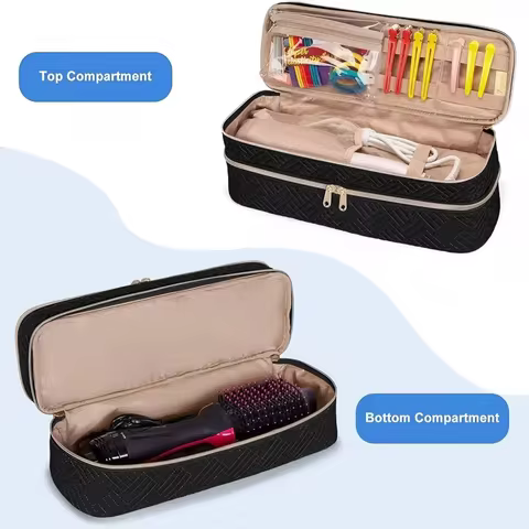 Travel Carrying Case Compatible with Revlon One-Step Hair Dryer Brush/Volumizer/Styler/Hot Tools,Dou