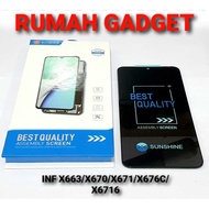 LCD INF X663/X663D/X670/X671/X676C/X676B/X677/X6716/NOTE 30I/NOTE 11/NOTE 12I/G96/NOTE 12 5G BLACK F