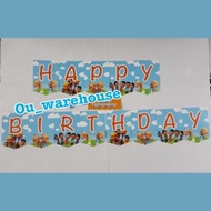 Hbd banner upin ipin - banner upin ipin - bunting flag upin ipin - banner ipin upin - banner birthda