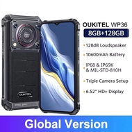 สมาร์ทโฟน Oukitel WP36 รุ่นทนทาน ขนาด 652 นิ้ว ระบบปฏิบัติการ Android 13 โทรศัพท์มือถือที่ทนทานสำหรั