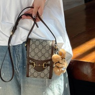 Luhan Same Style Gucci Gucci Horsebit Horsebit 1955 Mobile Phone Bag Shoulder Bag Crossbody Bag Wall