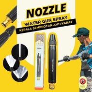 Nozzle Nozle Sprayer Spray Kabut Magic Spray Water Jet Kepala Sambungan Selang Semprotan Air Kuningan Lurus Tekanan Tinggi Cuci Steam Motor Mobil Tanaman Taman