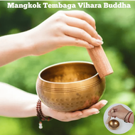 COD XIAOLANG Mangkok Tembaga Vihara Buddha Set Mangkuk meditasi Nepal menyanyi tradisional