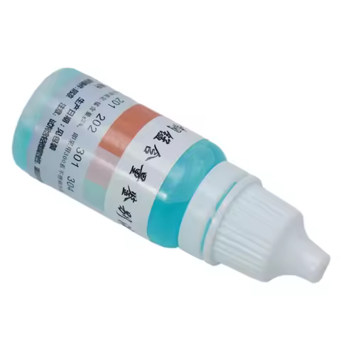 Glue GLUE 1 X 1/2 \" Stainless Steel Testing Solution Drugs 30 Seconds Red 5 Seconds Red Testing Sol
