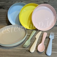 KLS Children's Cutlery Set Plate Spoon Fork Knife