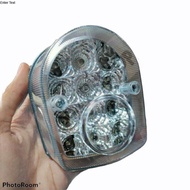 Stoplamp lampu belakang honda c70 led putih crystal + lampu sein c70