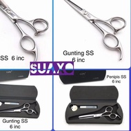 Elov 6" Stainless Barber Salon Haircut Scissors