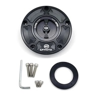 รถจักรยานยนต์ฝาปิดถังน้ำมัน CNC สำหรับ For CFMOTO 800MT CFMOTO 650NK 400GT 450NK 400NK 250NK 450SR 2