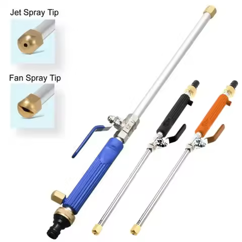 Car High Pressure Water Gun 46cm Jet Garden Washer Cleaning Hose Wand Watering Tool Spray Sprayer Sp
