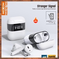 New Arrival  MOXOM MX-TW17 IPX4 LED Bass Stereo Sound Wireless Bluetooth Earbuds Earphone Headset Po
