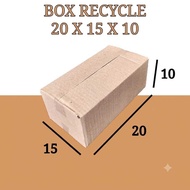 Cardboard Recycle Cardboard Box 20x15x10