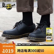 马丁（DR.MARTENS）1461 Nappa女款秋舒适百搭通勤哑光软皮黑色单鞋 黑色 38