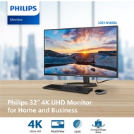 Philips 32E1N5800LA 31.5" 4K UHD VA Monitor, 60Hz, 4ms GtG, AdaptiveSync, HDR10, Adjustable Stand, P