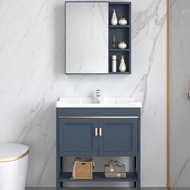 [🔥Free Delivery🚚🔥]Floor-Standing Wash Basin Bathroom Cabinet Assembled Cabinet Bathroom Washbasin Washstand vanity cabinet  toilet mirror cabinet Scratch Resistant High Temperature