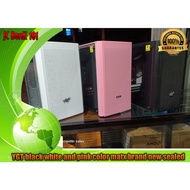 ▧ ▮ ﹊ ♞M2 tempered glass case YGT black white and pink color matx brand new