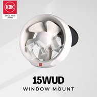 KDK 15WUD Exhaust Fan Window Mount Ventilating Fan Ventilation Glass 15 WUD TML