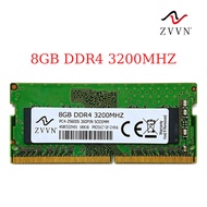 For ZVVN 8GB DDR4 3200 MHz PC4-25600 SODIMM 260-Pin 1Rx16 Laptop Memory RAM