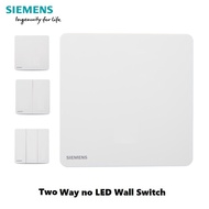 SIEMENS 1/2/3/4 Gang 2 Way Non-LED Light Switch Wall Switch