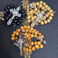 Cord Rosary St Benedict Crucifix/Centre-piece