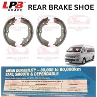 LPB e-PRO REAR BRAKE SHOE FOTON VIEW C2 2.2 CS2 2.8