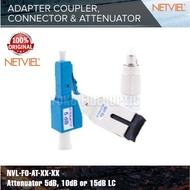 NETVIEL Attenuator 5dB, 10dB or 15dB LC, NVL-FO-AT-XX-XX