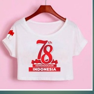 N2-kroptop INDONESIAN INDEPENDENCE AUGUSTAN T-SHIRT