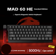 VXE MADLIONS MAD 60/68HE Gaming Magnetic Switch Keyboard Wired Connection Full Key Hot Swap
