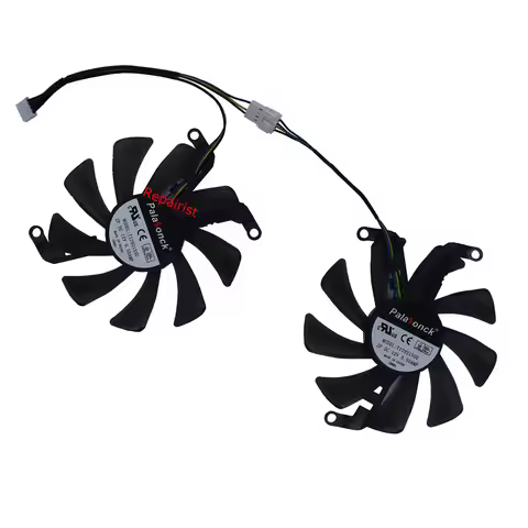 2Pcs/Set,T129215SU,FY09015M12LPA,Video Card Fan,Graphics Cooler,For Mingzhou RTX 2060 Super 8GB,For