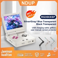 ANBERNIC RG34XXSP 3.4'' Skrin IPS Flip Konsol Pegang Tangan Sistem Linux Output TV serasi HDMI 64G