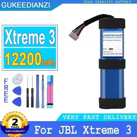 12200Mah For Jbl Xtreme 3 Xtreme3 Bluetooth Speaker Battery High-Efficiency High Capacity