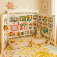 Hole panels, DIY children's room wall fences, early education and entertainment