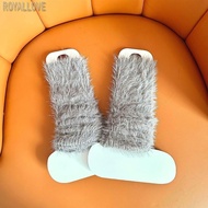 Royal Women Leg Warmers Winter Leg Sleeves Ankle Heap Socks Knitted Leg Socks