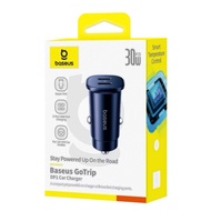 Baseus GoTrip DP1 C+C 30W Fast Charging Two Port Type C Car Charger with Official Warranty