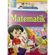 Matematik Latihan Buku 1, 2, 3 &amp; 4 -- Untuk Prasekolah