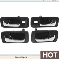 Inside Door Handle Front Rear Left Right Set for  Accord CB7 1990-1994  touchtouch.