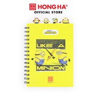 XO Minions spring notebook with pages A5 200 pages - 4004