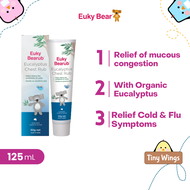 [Fast Delivery] Euky Bear Eucalyptus Chest Rub 50G | Cough I Cold I Aches Relief [TinyWings.sg]
