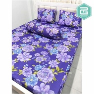 [HCM] BỘ GRAP THUN LẠNH 1M4 X 2M (DÀNH NỆM CAO 10 VÀ 15CM) GIAO MÀU NGẪU NHIÊN