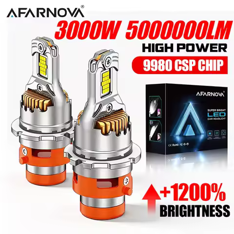 3000W D2S D4S D2R D4R Xenon Bulb Led Car Headlight Canbus Plug & Play HID D1S D3S Led 1:1 Turbo Led 