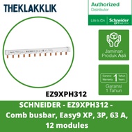SCHNEIDER - EZ9XPH312 - Comb Busbar, Easy9 XP - 3P - 63A - 12 modules