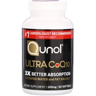 ✅READY STOCK✅ Qunol, Ultra CoQ10, 100 mg, 60 Softgels