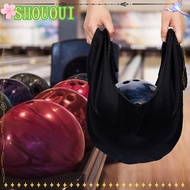 SHOUOUI Bowling Ball Cleaning Bag, Bowling Accessories Super Soft Microfiber Bowling Carry Bag, Stor