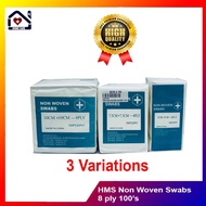 Non Woven Gauze Swabs 100 pieces