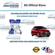 Hyundai Elantra AD 2015- Genuine Spark Plug Set 4PCs (Genuine Hyundai/Kia Stock Spark Plug)
