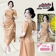 Bodycon Dress K25-D2-3 MDU4342 With Elegant Brown, Attractive From MDU